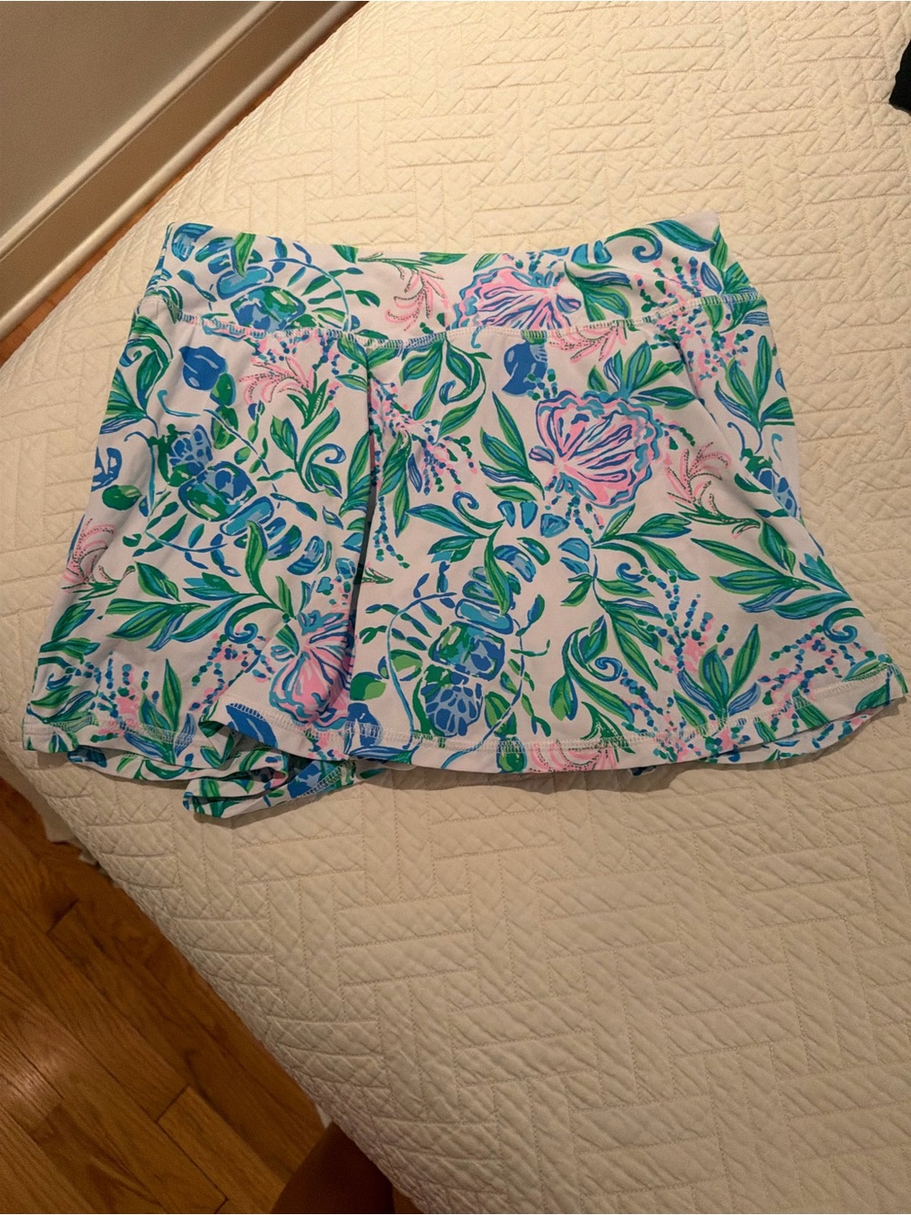 Lilly Pulitzer Aila Skort in Resort White Just a Pinch. Size S. EUC